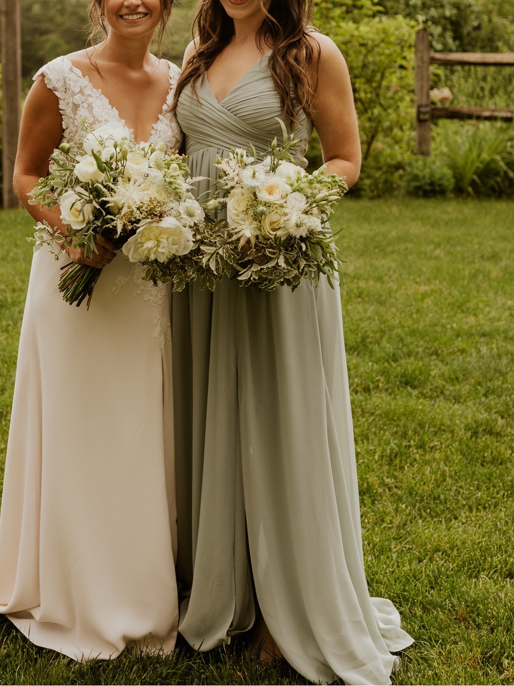 Birdy Grey Laurie Bridesmaids Dress in Chiffon Sage